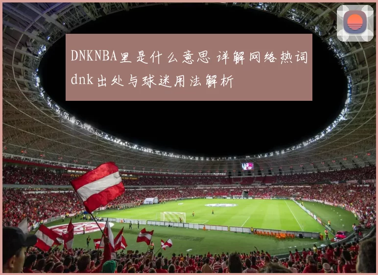 DNKNBA里是什么意思 详解网络热词dnk出处与球迷用法解析