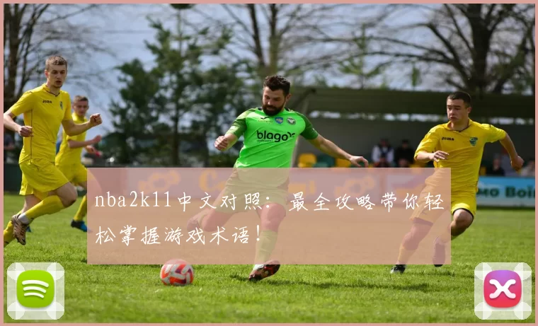 nba2k11中文对照：最全攻略带你轻松掌握游戏术语！